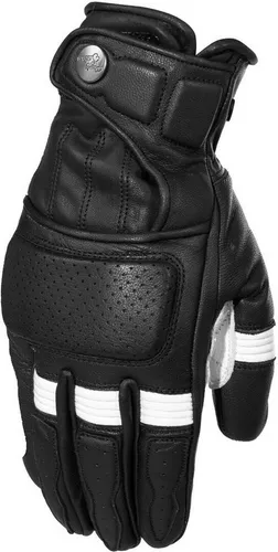 Rusty Stitches Motorradhandschuhe Gloves Calvin schwarz 3XL - Motorradhandschuhe aus 100% Ziegenleder, in 3XL, bieten optimalen Schutz und Komfort für leidenschaftliche Biker.