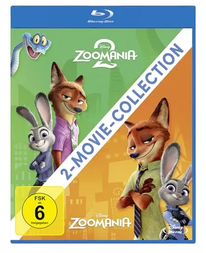 Zoomania (Blu-ray - NEU) - Erlebe den spannenden Animationsfilm Zoomania auf Blu-ray! Ideal für Filmabende mit der Familie, bringt er Abenteuer und Spaß ins Wohnzimmer.