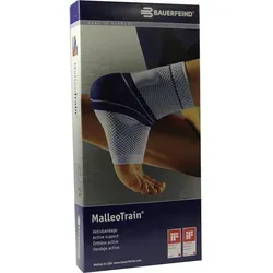 Malleotrain Sprunggelenkbandage Größe 3 rechts schwarz - Knöchel- & Sprunggelenkbandage mit hochelastischem Train-Aktivgestrick zur Schmerzlinderung und Unterstützung des Sprunggelenks durch Massageeffekt und verbesserte Durchblutung.