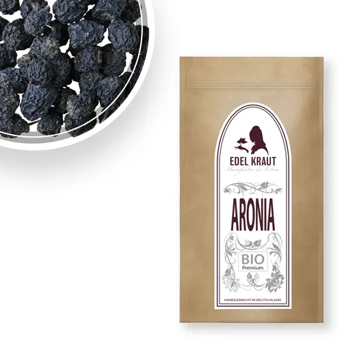 1000g BIO Aronia Beeren Apfelbeere EDEL KRAUT Premium Aroniabeere