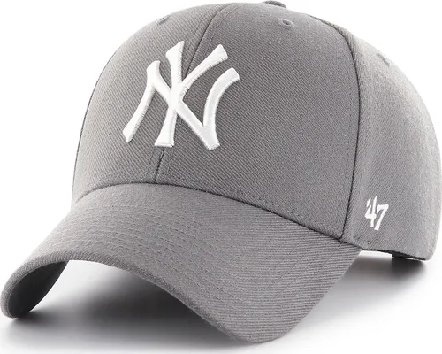 '47 New York Yankees MLB Most Value P. Grau Snapback Cap - Hüte & Mützen: Hochwertige Cap mit gesticktem Teamlogo, verstellbar und ideal für jeden MLB-Fan.