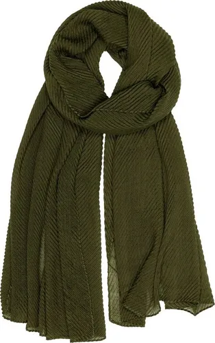 Caspar Modeschal SC509 eleganter Damen Schal mit Streifen Webmuster