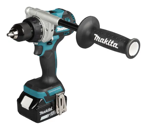 Makita Akku-Bohrschrauber DDF492RTJ 18V - Bürstenloser Profi mit 2 Akkus und XPT Schutz - Akkuschrauber für professionelle Anwendungen in Holz, Metall und Kunststoff. Mit bürstenlosem Motor und XPT für maximale Langlebigkeit und Widerstandsfähigkeit.