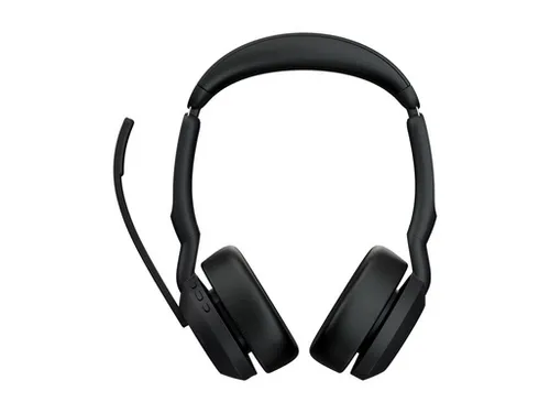 Jabra Evolve2 55 - Schnurloses Stereo-Headset mit ANC, 18 Stunden Akkulaufzeit und optimalem Tragekomfort für professionelle Anwendungen