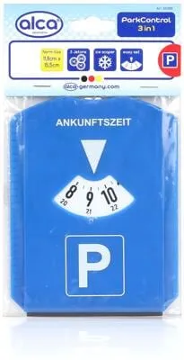 Alca Park Control 3in1 Parkuhr, mit Eiskratzer+EU-Jetons