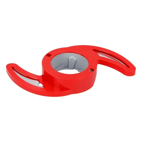 easyPART Messer für Bosch Siemens 00635482 - Küchengeräte-Zubehör, hochwertiger Ersatzmesser mit roter Kappe als Klingenschutz für sichere Nutzung in Küchenmaschinen von Bosch und Siemens.