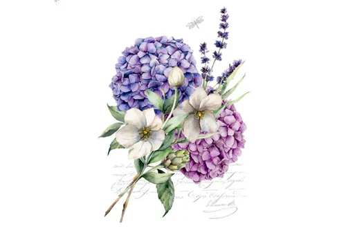 Papierservietten Lila von ti-flair