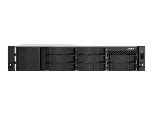 QNAP NAS TS-855eU-8G - 8-Bay Rackmount NAS mit 8-Core Rechenleistung, ideal für Virtualisierung und kompakten Platzbedarf