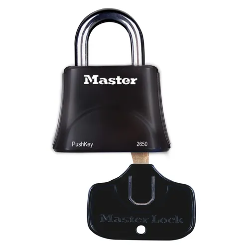 Master Lock Vorhangschloss 2650EURD, für Menschen mit eingesch. Handmobilität
