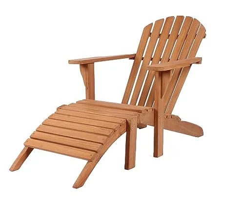 Produktbild bene living Teakholz Gartenliege/Sessel