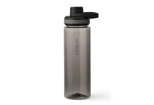 Vinsun Trinkflasche Sportflasche 750ml - Wasserflasche BPA frei & Kohlensäure geeignet, Auslaufsicher, bruchsicher, wiederverwendbar, leicht, Tritan Flasche