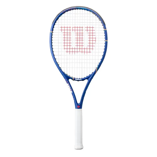 Wilson Tennisschläger US Open GS 105 - Besaitet, Griffstärke 3 - Erleben Sie den Wilson US Open GS 105 Tennisschläger, inspiriert von New Yorks Street-Art. Mit einem großzügigen Sweet Spot und einer flexiblen Rahmenkonstruktion ist er ideal für Freizeitspieler, die Spaß am Spiel haben.