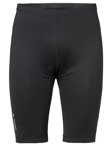 VAUDE Herren Mens Matera Tights II Hose, Schwarz, 3XL Slim EU - Pilates Tights aus recyceltem Polyamid, ergonomischer Schnitt und bequemes T-Pad Sitzpolster für maximalen Komfort beim Radfahren.