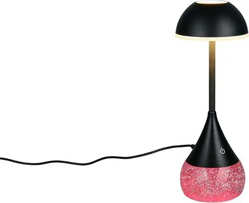 LED Tischleuchte Schwarz mit Sensordimmer, 28,3 cm - Elegante LED Tischleuchte mit Sensordimmer für individuelle Lichtsteuerung. Ideal für Schreibtische oder Nachttische. Spart Energie bei 420 Lumen und bietet eine lange Lebensdauer von 15.000 Stunden.