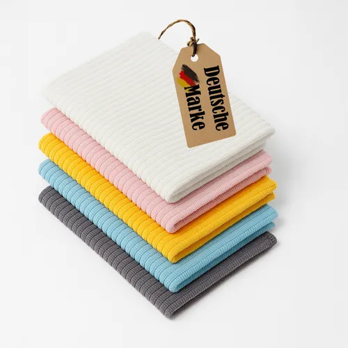 Wohlfy 5er Set Haushaltstücher 30×30 cm – Weiches, saugfähiges Putztuch