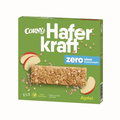 Produktbild Corny Haferkraft Zero Apfel