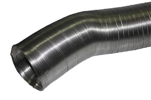 Aluflexrohr 100mm / 1m Aluflexschlauch Flexrohr Dunstabzug (4,90 EUR/m)