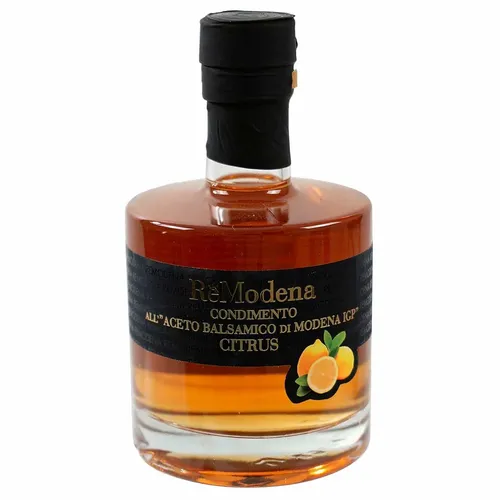 Condimento all’ Aceto Balsamico di Modena IGP e CITRUS (250 ml) - RéModena