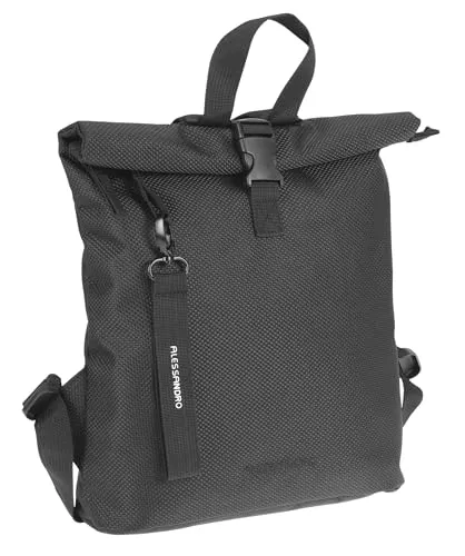 Alessandro Salvatore Damen Rucksack Mila Backpack 4293 (Schwarz)