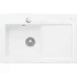 Villeroy & Boch Einbauspüle Subway 45 - Keramikspüle in modernem Design, langlebig und pflegeleicht, ideal für Ihre Küche