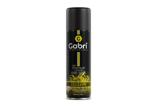 Gabri Professional Haartönung Gabri Professional - Pro Temporary Hair Colour Spray Yellow 150ml