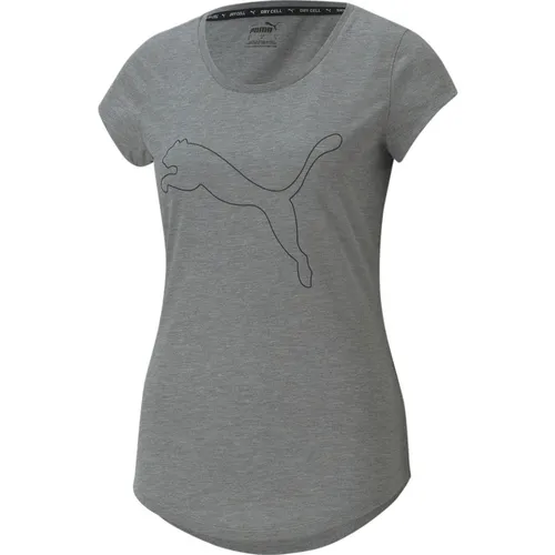 Puma Performance Heather CAT Tee W medium gray heather (03) S