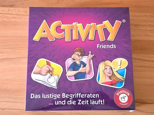 Piatnik - Activity Friends - Gesellschaftsspiel für 3-16 Spieler ab 12 Jahren, fördert Kreativität und Teamgeist mit 1760 Begriffen für spannende und lustige Spielrunden.