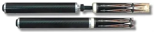 J. Pechauer Queue Extension Komplett-Set 11cm - Premium Queue-Verlängerung aus leichtem Carbon, perfekt für Billard und Snooker. Optimale Anpassung für Hobbyspieler und Profis, die ihre Technik verbessern möchten.