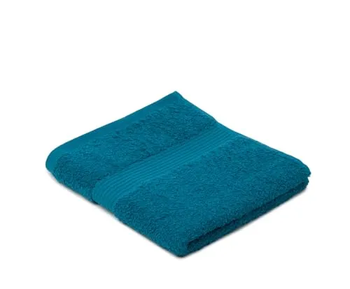 liebling Handtuch, 100% hochwertige Baumwolle, Serie Miami, 50 x 100 cm, waschbar & trocknergeeignet, Farbe: Lagune