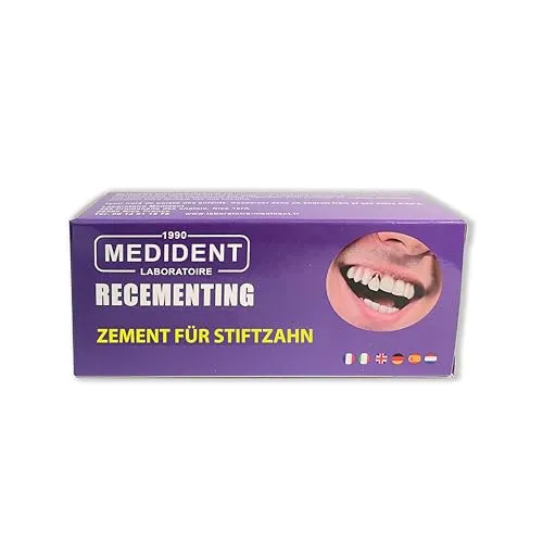 ZEMENT ULTRA KRAFTVOLL für Stiftzähne - Dentalklebstoffe, speziell entwickelt für die sichere Fixierung von Stiftzähnen mit hoher Haftkraft – ideal für schnelle Hilfe bei Zahnproblemen.