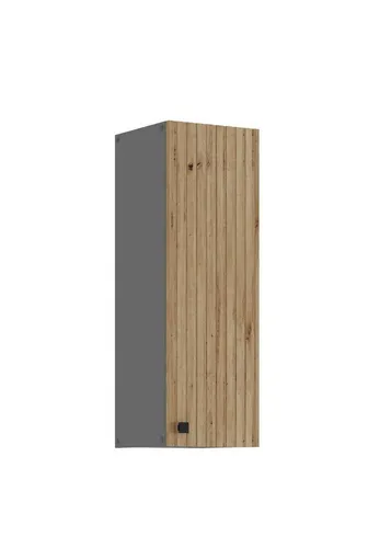 Küchen-Preisbombe Hängeschrank 30 cm AVA Eiche Artisan - Stylischer Hängeschrank in Eiche Artisan mit Lamellenoptik, ideal für jede Küchenzeile. Praktische Maße und moderne Farbgebung sorgen für ein ansprechendes Ambiente.