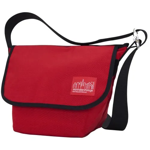 Manhattan Portage 1605V Vintage Messenger Bag Small, Unisex