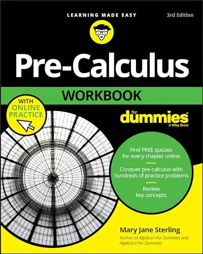 Produktbild Pre-Calculus Workbook For Dummies, 3rd Edition