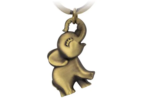 FABACH Schlüsselanhänger Elefant Jumbo in gold von FABACH