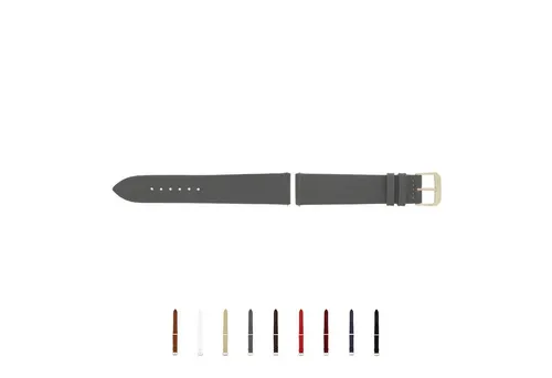 Selva Technik Wechselarmband für Smartwatches - Hochwertiges 22mm steingraues Uhrenarmband mit Quick Release für einfachen Wechsel, made in Germany – ideal für individuellen Stil!