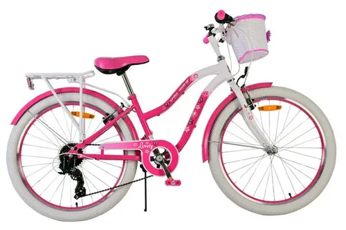 VOLARE Jugendfahrrad Lovely 24 Zoll, rosa von Volare