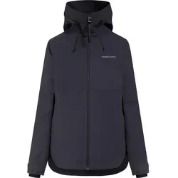 DIDRIKSONS 1913 Damen Jacke JENNIE blau (296) - Stilvolle Funktionsjacke für jedes Wetter - Funktionsjacke mit weichem Kragen, Reißverschluss-Taschen und reflektierendem Logo, ideal für aktive Frauen.