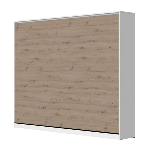 SMARTBett Schrankbett Classic 100x200cm - Klappbett mit Gasdruckfedern, platzsparend und ideal für kleine Räume