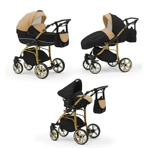 Kinderwagen-Set 4 in 1 Neo Gold inkl. Sportsitz und Autositz