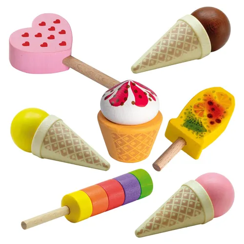 Erzi Kaufladenzubehör-Set Eis-Mix