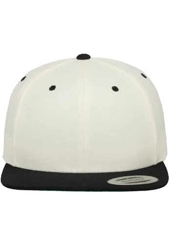 Flexfit Unisex Mesh Trucker Mütze, Natural/Black,S/M