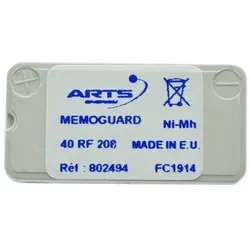 Arts Saft Memoguard Akku 40RF208, 40RF204, 40RF207 - Notebook Akkus - Zuverlässiger NiMH Akku mit 2,4 Volt und 80mAh, ideal für Industrieanwendungen und Platinenmontage. Perfekte Ersatzlösung für kontinuierliche Energieversorgung.