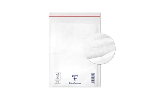 CLAIREFONTAINE Versandtasche Clairefontaine Luftpols 150x210 Kraft ws 90g Pk 10