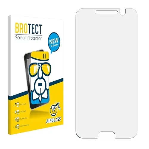 BROTECT Schutzglas für HTC 10 Schutzfolie Made in Germany Panzer Folie Glas Displayschutz [Extrem Kratzfest 9H, Anti-Fingerprint, Ultra-Transparent]