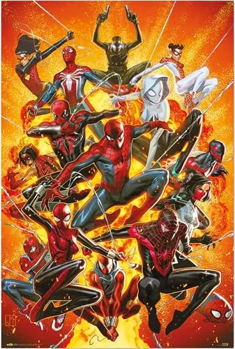 Grupo Erik Poster Marvel Spider-Man - Spider-Geddon 1 Wanddeko 61 x 91,5 cm