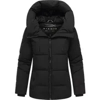 Marikoo Damen Winter Steppjacke Kuscheltatze XVI mit Kapuze - Die Marikoo Steppjacke Kuscheltatze XVI vereint stylisches Design mit optimalem Komfort für kalte Tage. Mit gefütterter Kapuze und warmen Rippbündchen bietet sie perfekten Schutz. Innen weich gefüttert für zusätzliche Wärme und praktische Taschen für den Alltag.