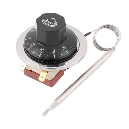 Temperaturschalter Kapillar Thermostat NC AC 250v 16A 30-85C für Kühlschrank