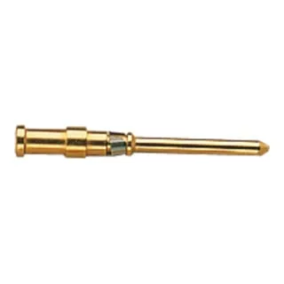 Harting Kontaktstift 09150006123 - Hochwertiger Kontaktstift für zuverlässige Verbindungen, ideal für feindrähtige Leiterquerschnitte bis 0,5 mm², geeignet für Steckdosen & Buchsen.