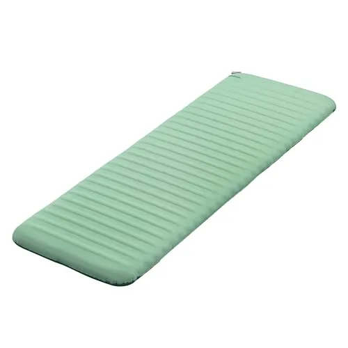 Bestway selbstaufblasende Single-Schlafmatte ComforTrek 183 x 63,5 x 7,6 cm, Grün - Selbstaufblasende Schlafmatte für Camping, optimal isoliert mit R-Wert 6,8, ideal für kaltes Wetter, leicht und reißfest für besten Komfort.