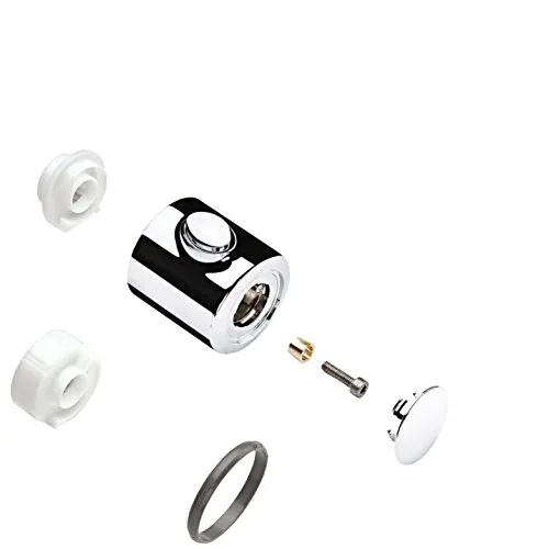 hansgrohe Griff für Ecostat 1001mm SL Thermostat Aufputz, Chrom 96618000 - Sanitärinstallation, elegantes Design in Chrom und einfache Montage für eine verbesserte Benutzerfreundlichkeit.